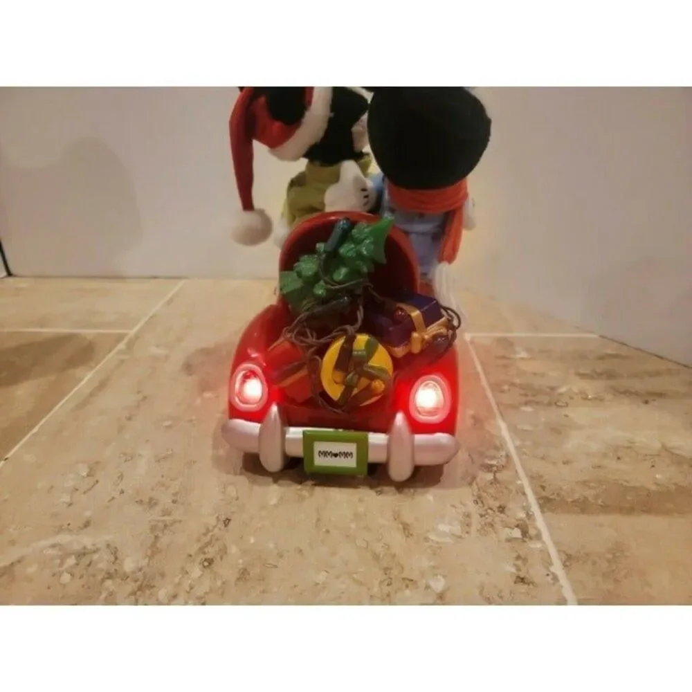 Disney Gemmy Mickey Minnie Car VIDEO‎